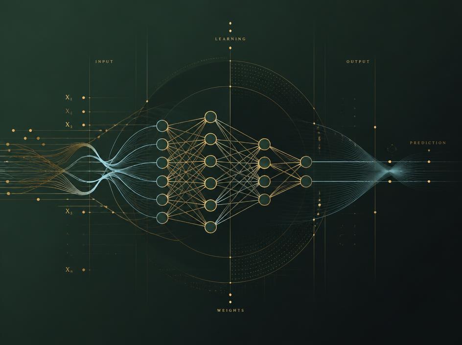AI neural network visualization